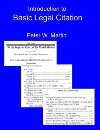 Introduction to Basic Legal Citation