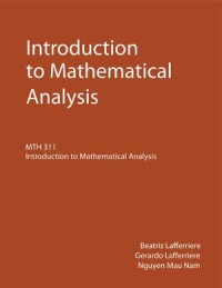 Introduction to Mathematical Analysis