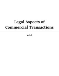 Legal Aspects of Commercial Transactions
v. 1.0