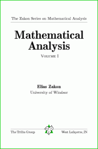 Mathematical Analysis I