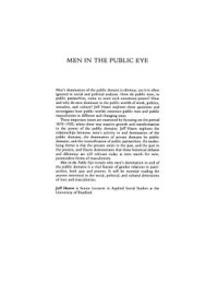 Men In The Public Eye