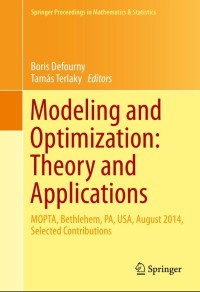 Modeling and Optimization: Theory and Applications
