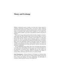 Money and Exchange