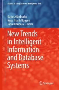 New Trends in Intelligent Information and Database Systems