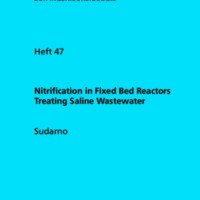 Nitrification in Fixed Bed Reactors Treating Saline Wastewater