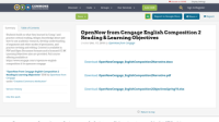 OpenNow from Cengage Introduction to Computing Reading & Learning Objectives