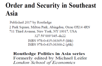 Order and Security in Southeast Asia