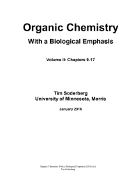 Organic Chemistry With a Biological Emphasis : Volumes II