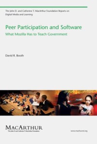 Peer Participation and Software : What Mozilla Has to Teach Government