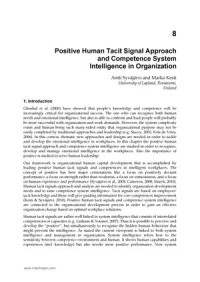 Positive Human Tacit Signal Approach and Competence System Intelligence in Organization