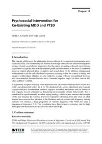 Psychosocial Intervention for Co-Existing MDD and PTSD