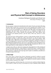 Risk of Eating Disorders and Physical Self-Concept in Adolescence