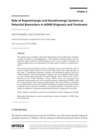 Role of Dopaminergic and Noradrenergic Systems as Potential Biomarkers in ADHD Diagnosis and Treatment