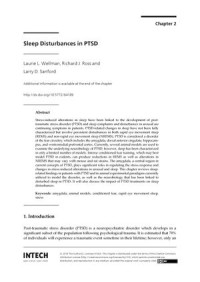 Sleep Disturbances in PTSD