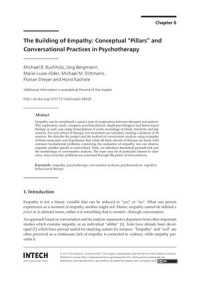 The Building of Empathy
Conceptual “Pillars” and Conversational Practices in Psychotherapy