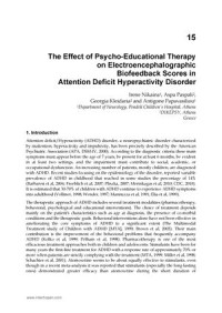 The Effect of Psycho-Educational Therapy on Electroencephalographic Biofeedback Scores in Attention Deficit Hyperactivity Disorder