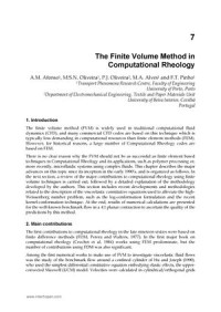 The Finite Volume Method in Computational Rheology