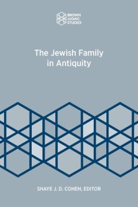 The Jewish Family in Antiquity