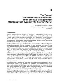 The Value of Coached Behaviour Modification in the Effective Management of Attention Deficit Hyperactivity Disorder (ADHD)