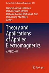 Theory and Applications of Applied Electromagnetics
APPEIC 2014