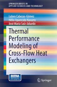 Thermal Performance Modeling of Cross-Flow Heat Exchangers