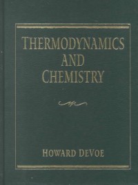 Thermodynamics and Chemistry