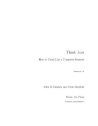 Think Java
How To Think Like a Computer Scientist, Version 6.1.0