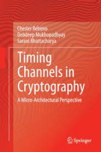 Timing Channels in Cryptography