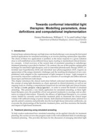 Towards Conformal interstitial Light Therapies