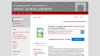 Transition to Higher Mathematics: Structure and Proof - Second Edition