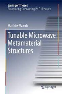 Tunable Microwave Metamaterial Structures