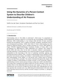 Using the Dynamics of a Person-Context System to Describe Children’s Understanding of Air Pressure