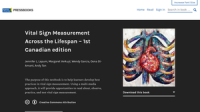 Vital Sign Measurement Across the Lifespan – 1st Canadian edition