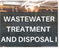 Wastewater Treatment & Disposal I