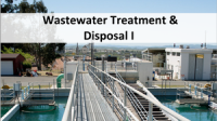 Wastewater Treatment & Disposal I