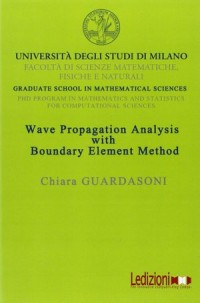 Wave propagation analysis with boundary element method