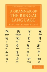 A Grammar of the Bengal Language