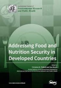 Addressing Food and Nutrition Security in Developed Countries