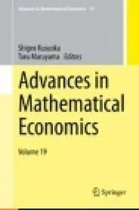 Advances in Mathematical Economics Volume 19