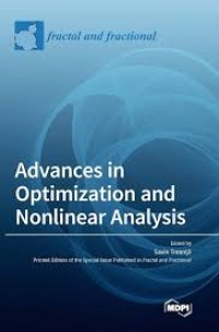 Advances in Optimization and Nonlinear Analysis