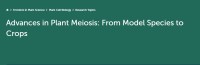 Advances in Plant Meiosis: From Model Species to Crops