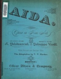 Aida, opera in four acts