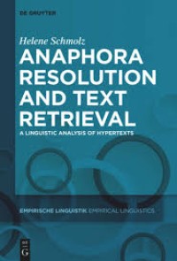 Image of Anaphora Resolution and Text Retrieval