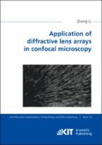 Image of Application of diffractive lens arrays in confocal microscopy