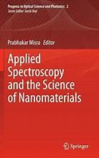 Applied Spectroscopy and the Science of Nanomaterials