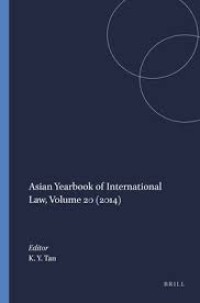 Asian Yearbook of International Law, Volume 20 (2014)