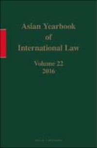Image of Asian Yearbook of International Law, Volume 22 (2016)