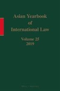 Image of Asian Yearbook of International Law, Volume 25 (2019)