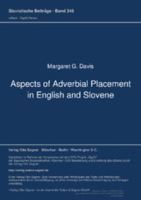 Image of Aspects of Adverbial Placement in English and Slovene