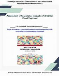 Image of Assessment of Responsible Innovation